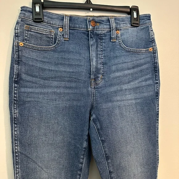 NWT Madewell 10” High Rise Crop Skinny Jeans Size 27 - Picture 4 of 12